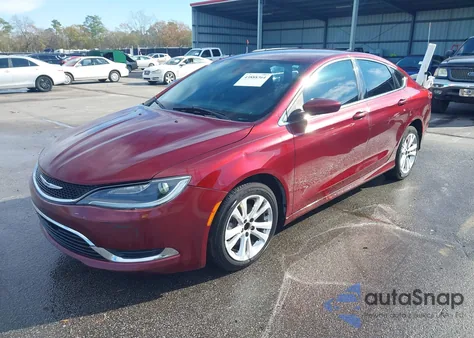 2015 Chrysler 200 Limited z USA, uszkodzony, nr VIN 1C3CCCABXFN584364